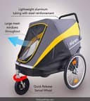 Ibiyaya Hercules Heavy Duty Pet Stroller (110 lbs) thumbnail 4