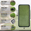 Ottomanson Artificial Grass Pad thumbnail 2