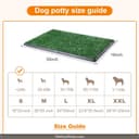 LOOBANI Dog Grass Pad with Tray thumbnail 4