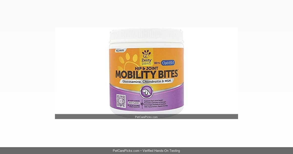 Zesty Paws Mobility Bites Review 2026: Tasty Daily Joint Support