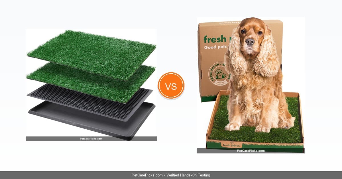 Artificial Grass Dog Potty Systems Compared - 5 Best Options Tested
