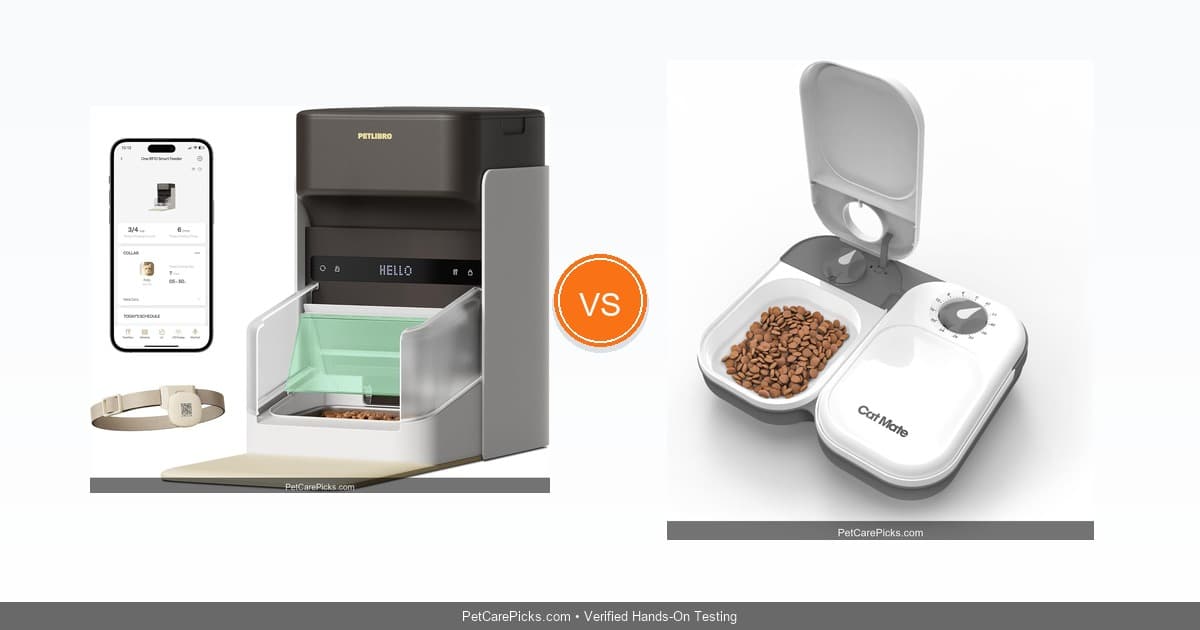 Best Automatic Cat Feeder Compared 2026 - Top 5 Smart Feeders Tested