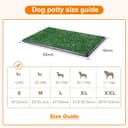 LOOBANI Dog Grass Pad with Tray thumbnail 4