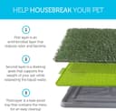 PETMAKER Artificial Grass Puppy Pee Pad thumbnail 5