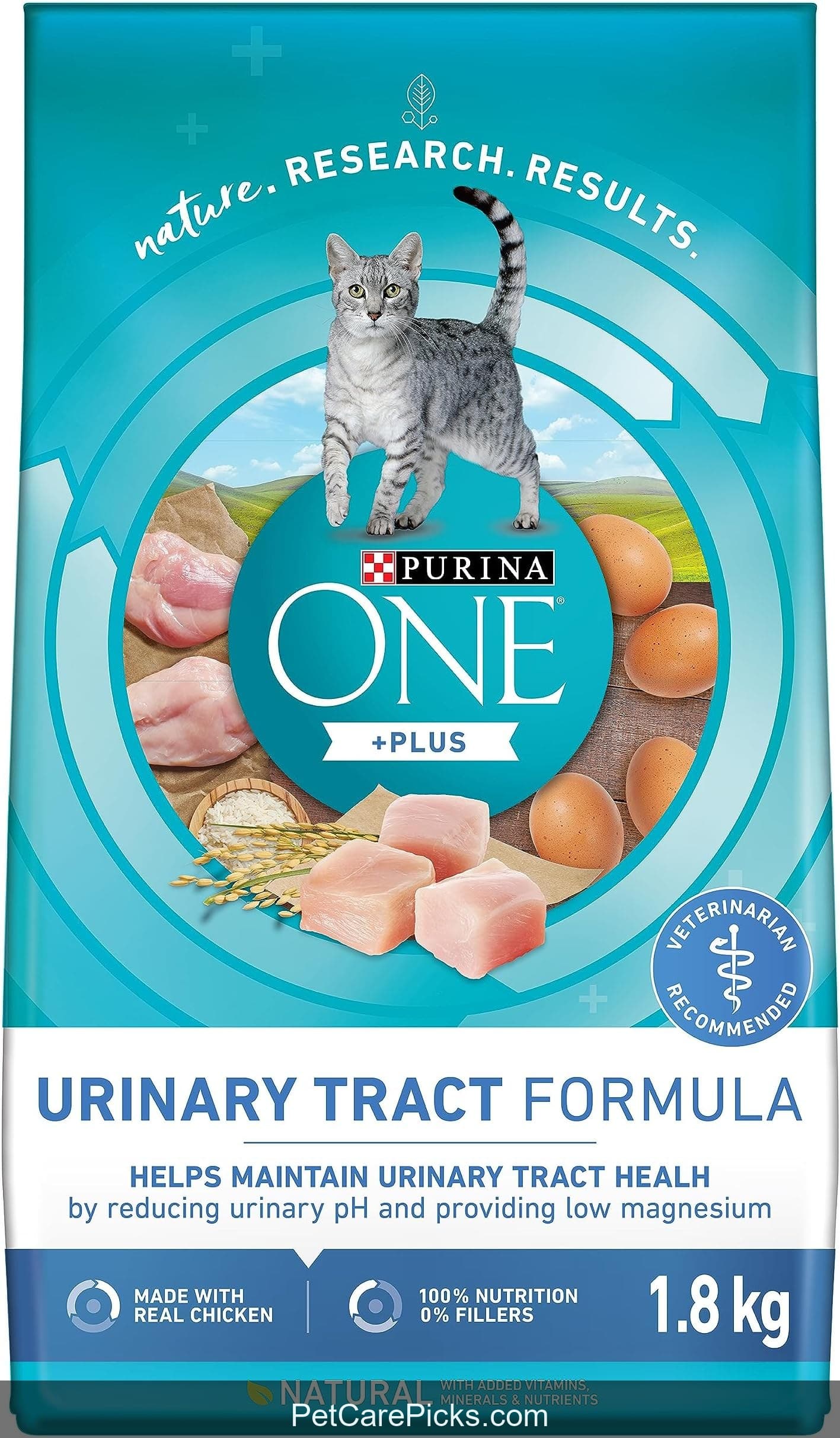 Purina ONE +Plus Urinary Tract Health Formula Dry Cat Food - Image 1