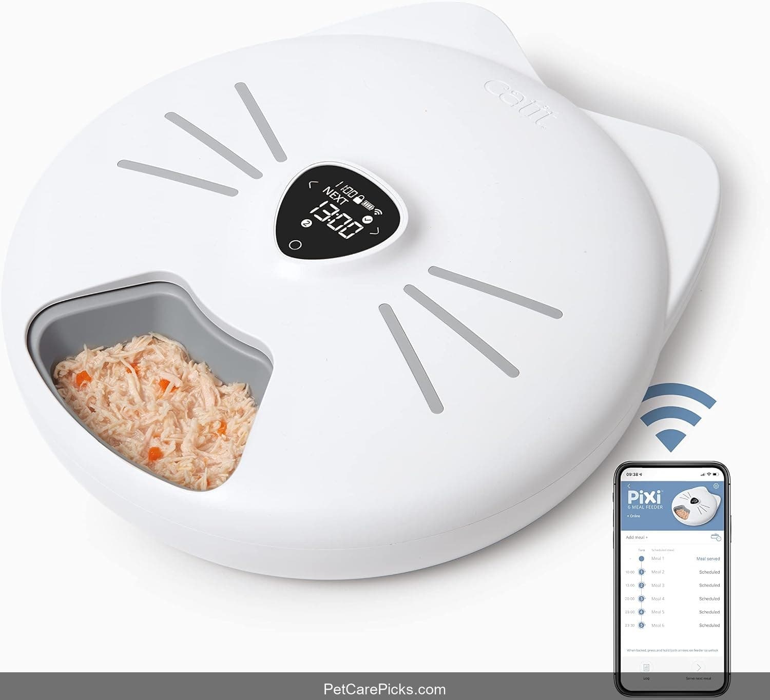 Catit PIXI Smart 6-Meal Feeder - Image 1