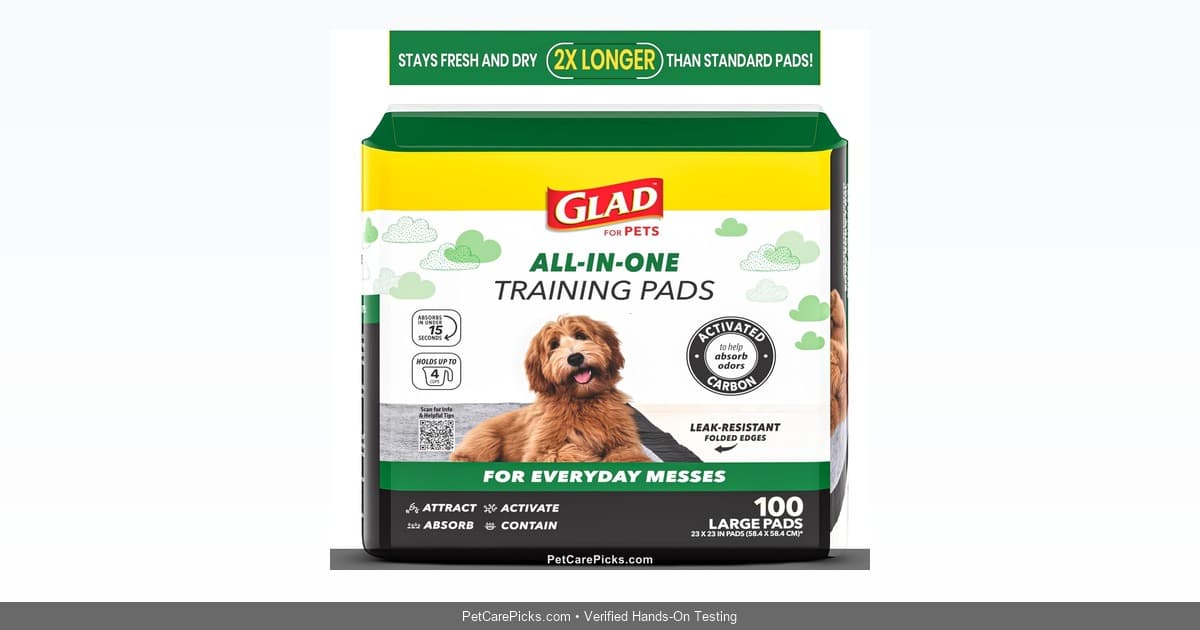 Glad for Pets Black Charcoal Puppy Pads Review - Best Overall Choice 2026