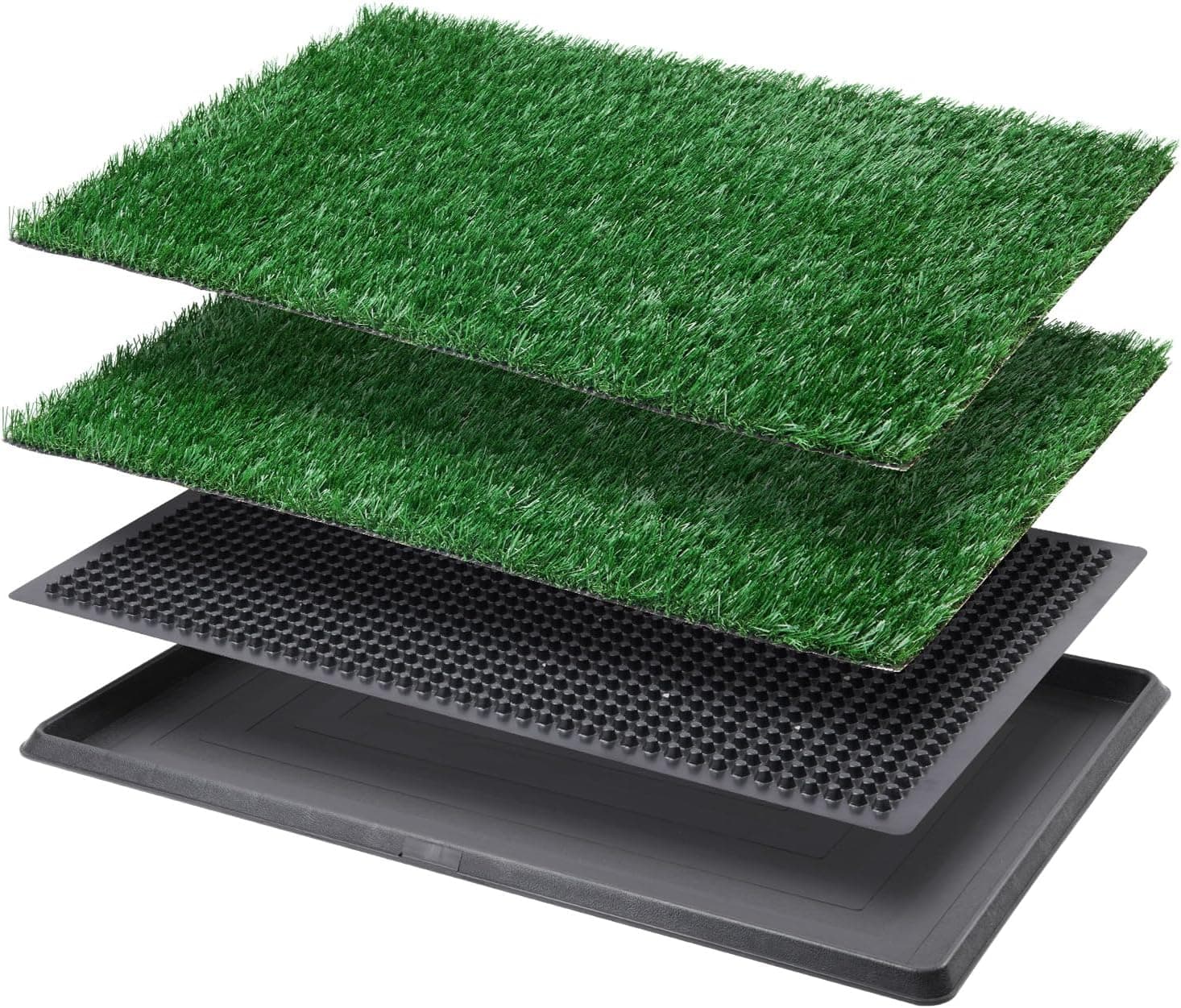 LOOBANI Dog Grass Pad with Tray Review - Best Indoor Potty System