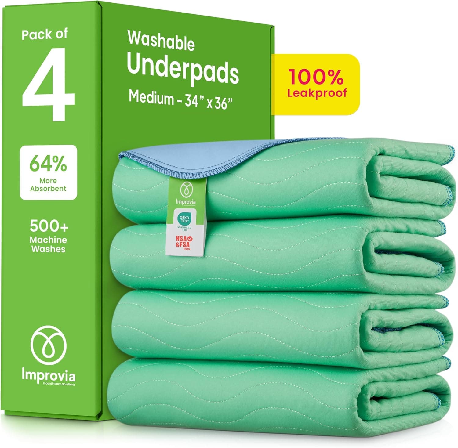 Improvia Washable Underpads - Image 1