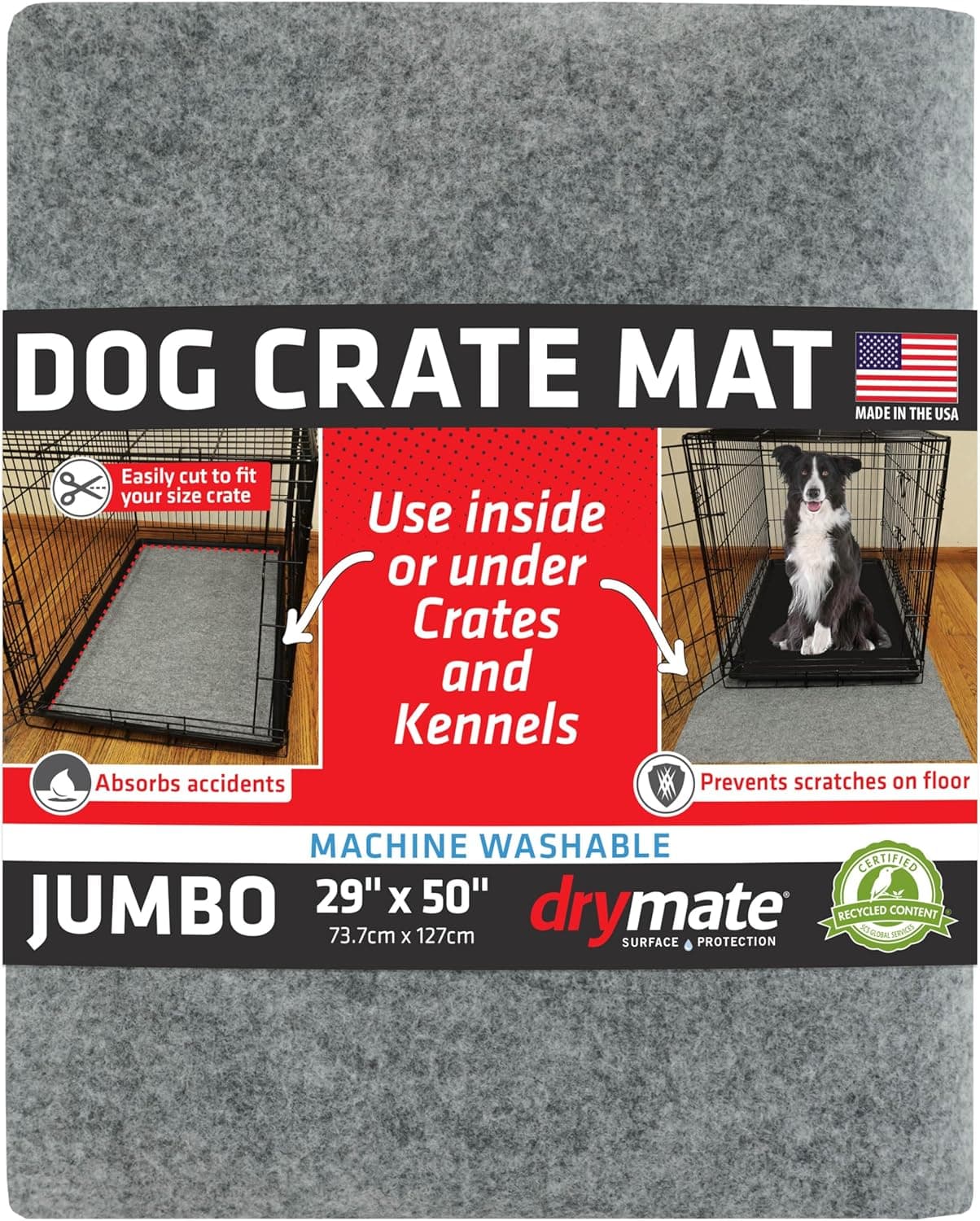 Drymate Dog Crate Mat Liner - Image 1