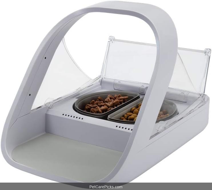 SureFeed Microchip Pet Feeder with Split Bowl