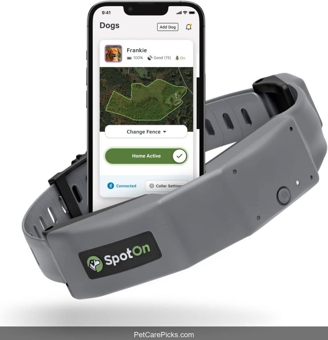 SpotOn GPS Fence Smart Dog Collar