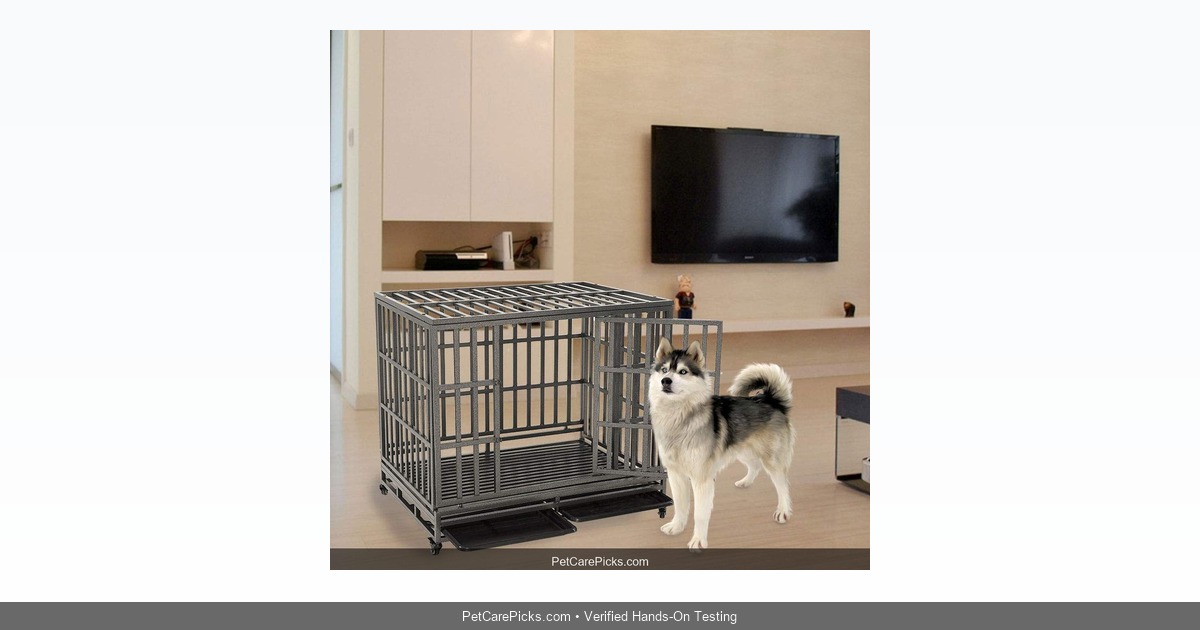 LUCKUP Heavy Duty Dog Crate Review 2026: The Escape-Proof Fortress?