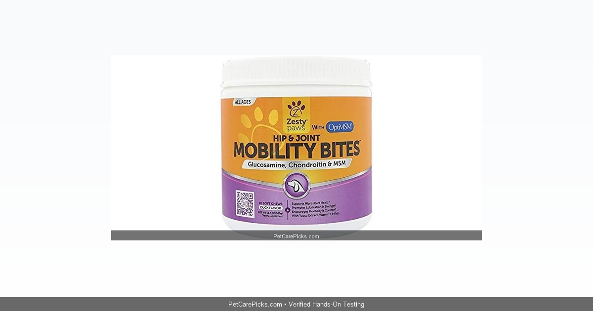 Zesty Paws Mobility Bites Review 2026: Tasty Daily Joint Support